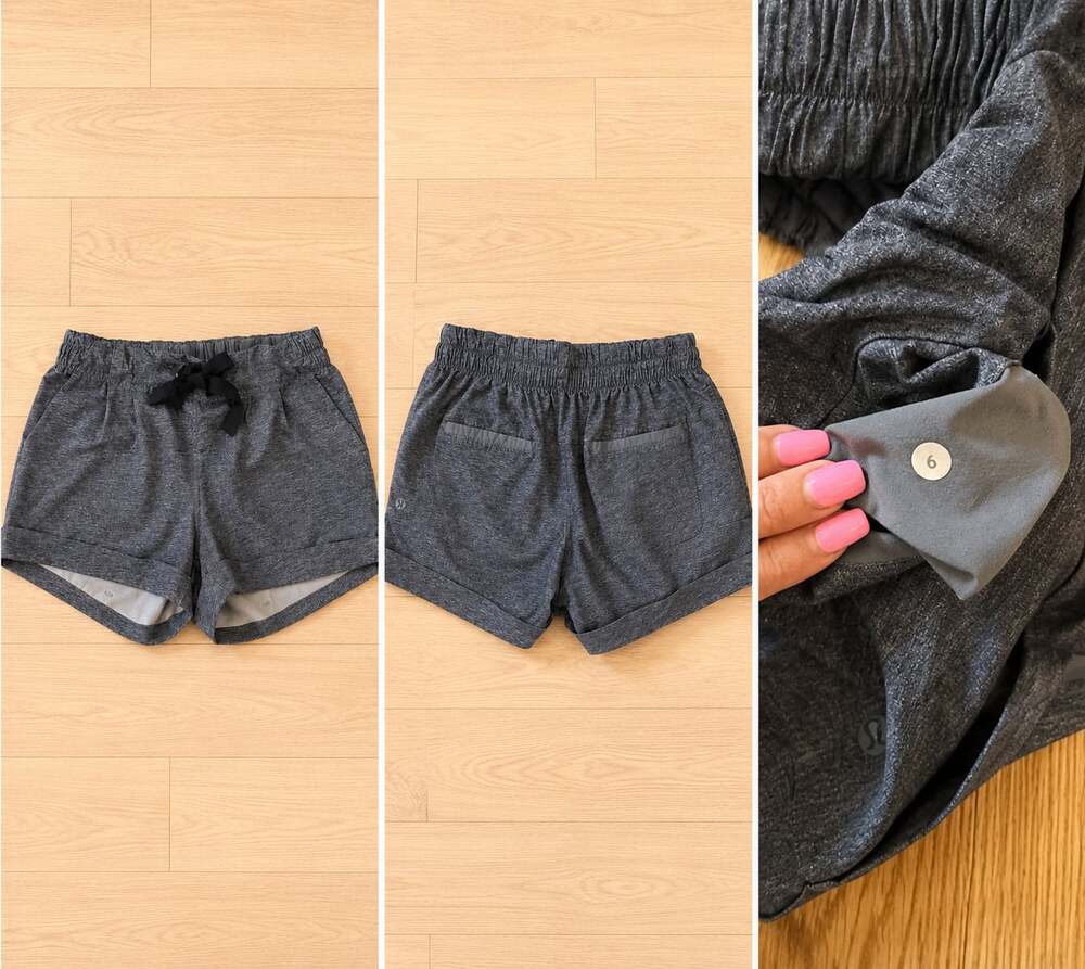 NWOT! Lululemon Spring Break Away Mid-Rise Cuff Shorts Sz 6